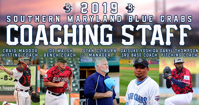 Southern Maryland Blue Crabs Announce 2019 Coaching Staff